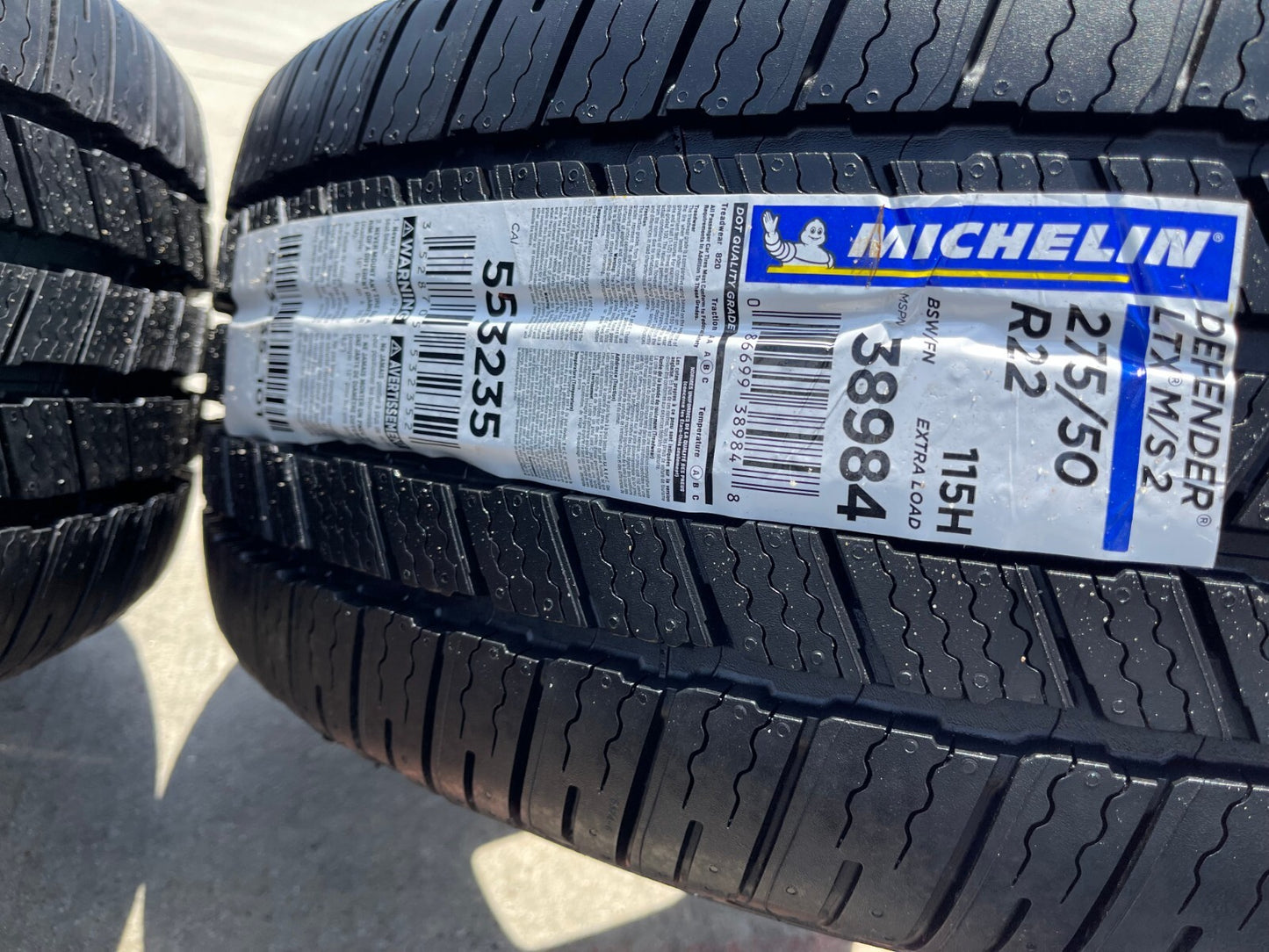 22" Rivian R1T R1S OEM wheels rims tires 2022 2023 2024 2025 2026 NEW MICHELIN