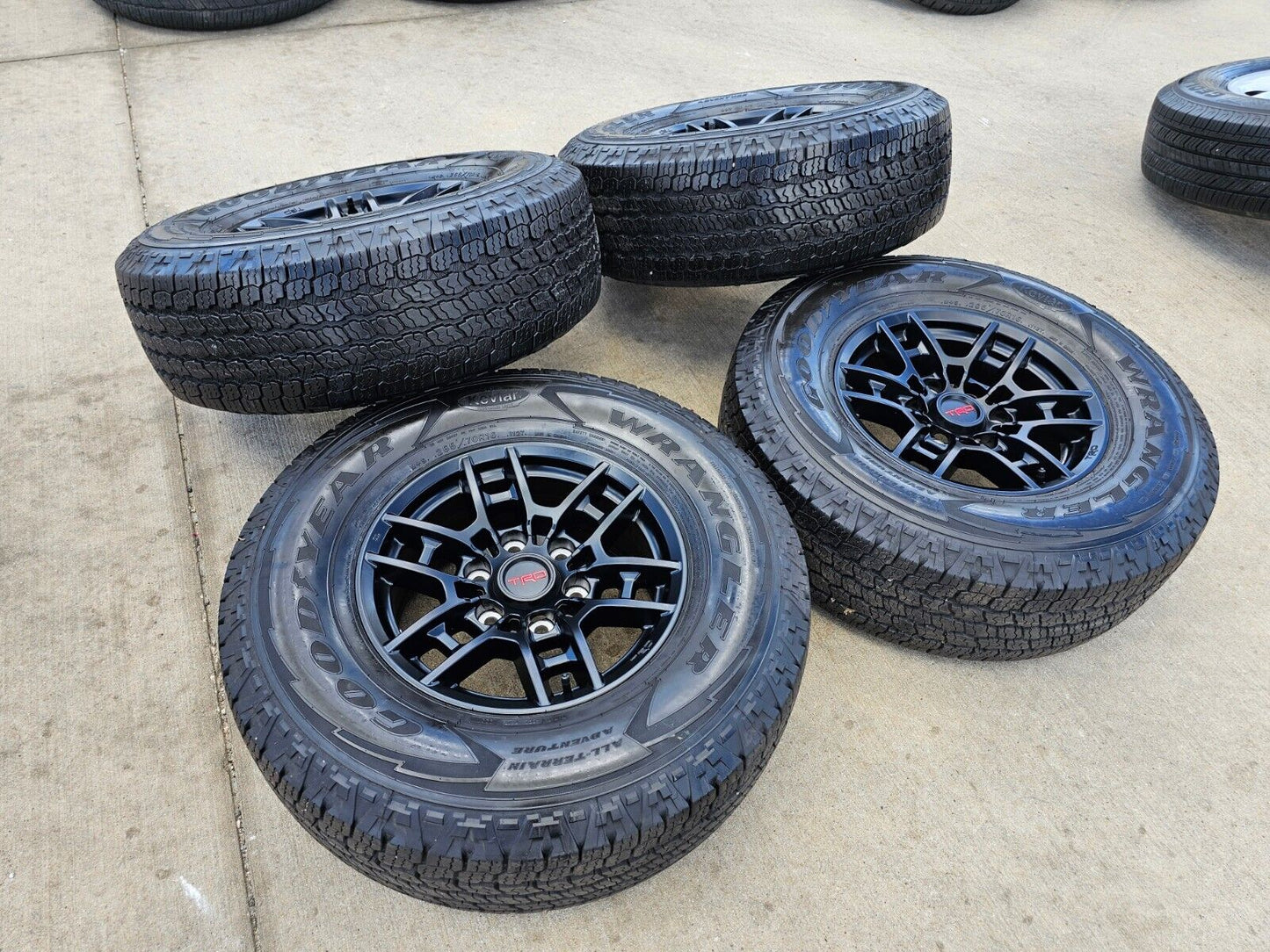 16" Toyota Tacoma TRD wheels rims tires 75258 OEM 4Runner FJ Cruiser