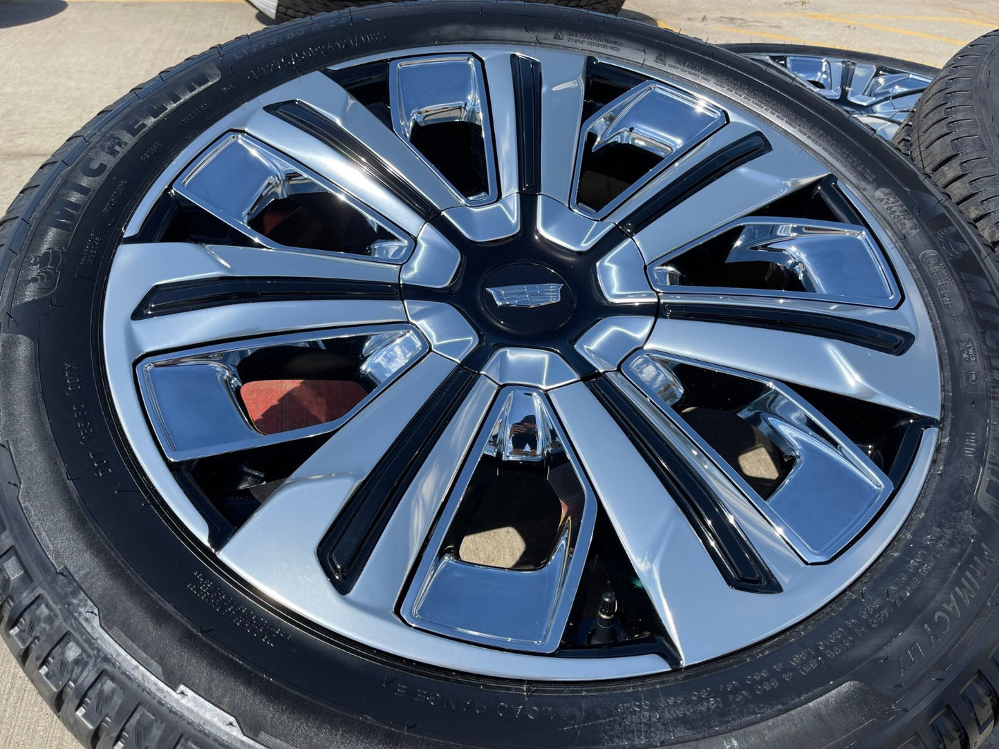 24" Cadillac Escalade IQ PLATINUM EV OEM 8x165 wheels rims Hummer 2500 2025 NEW