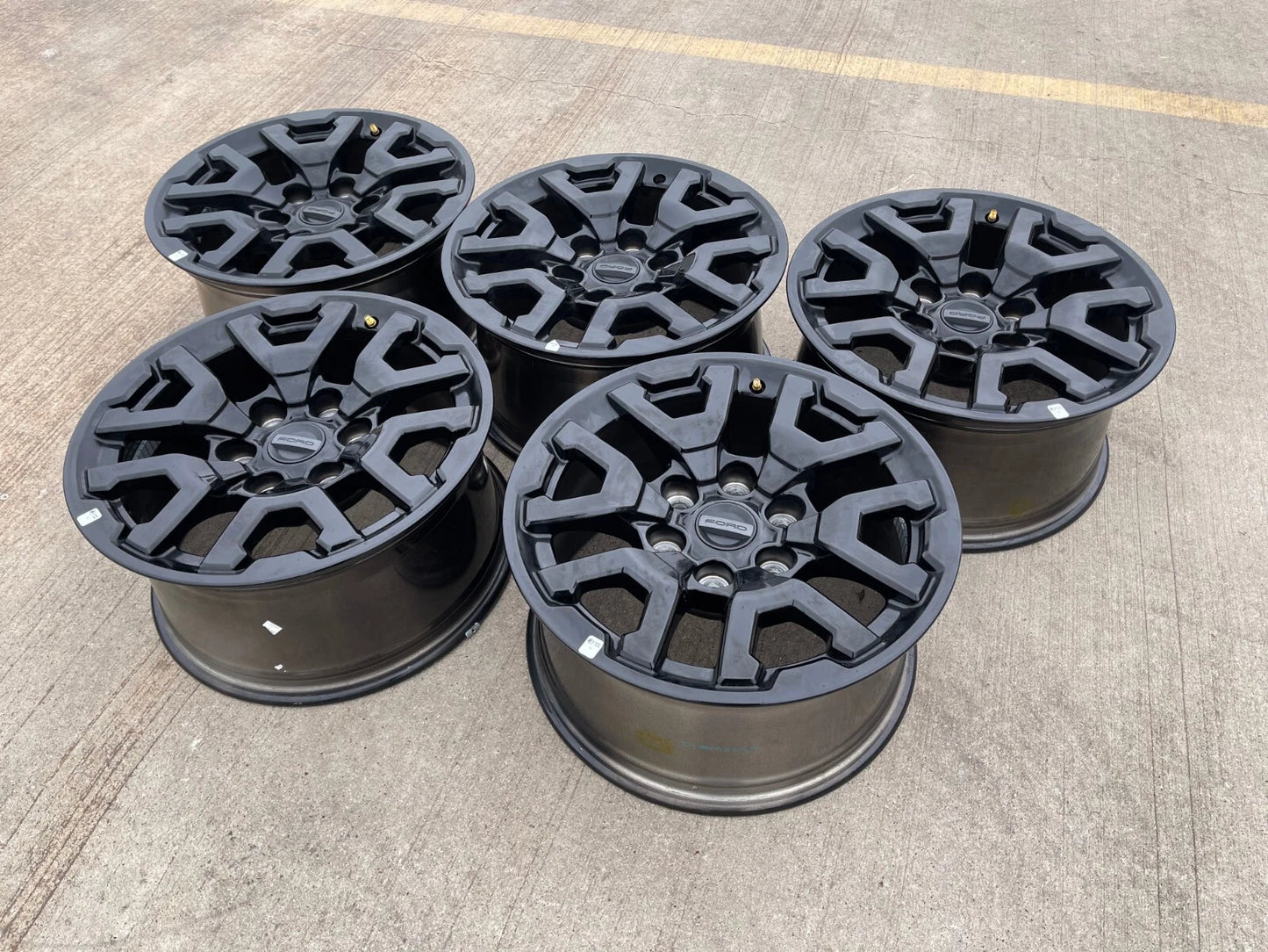 (5) 17" Ford F-150 Raptor OEM 10461 rims wheels 2021 2022 2023 2024 2025 NEW