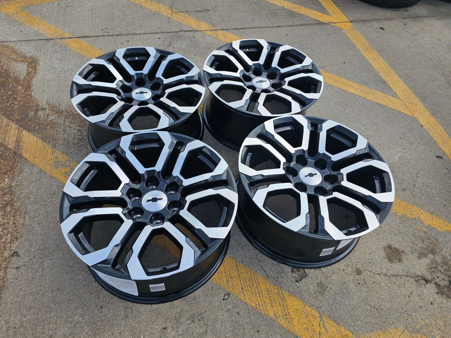 20" Chevy Colorado OEM wheels rims 95780 Silverado Suburban GMC Canyon 2025 NEW