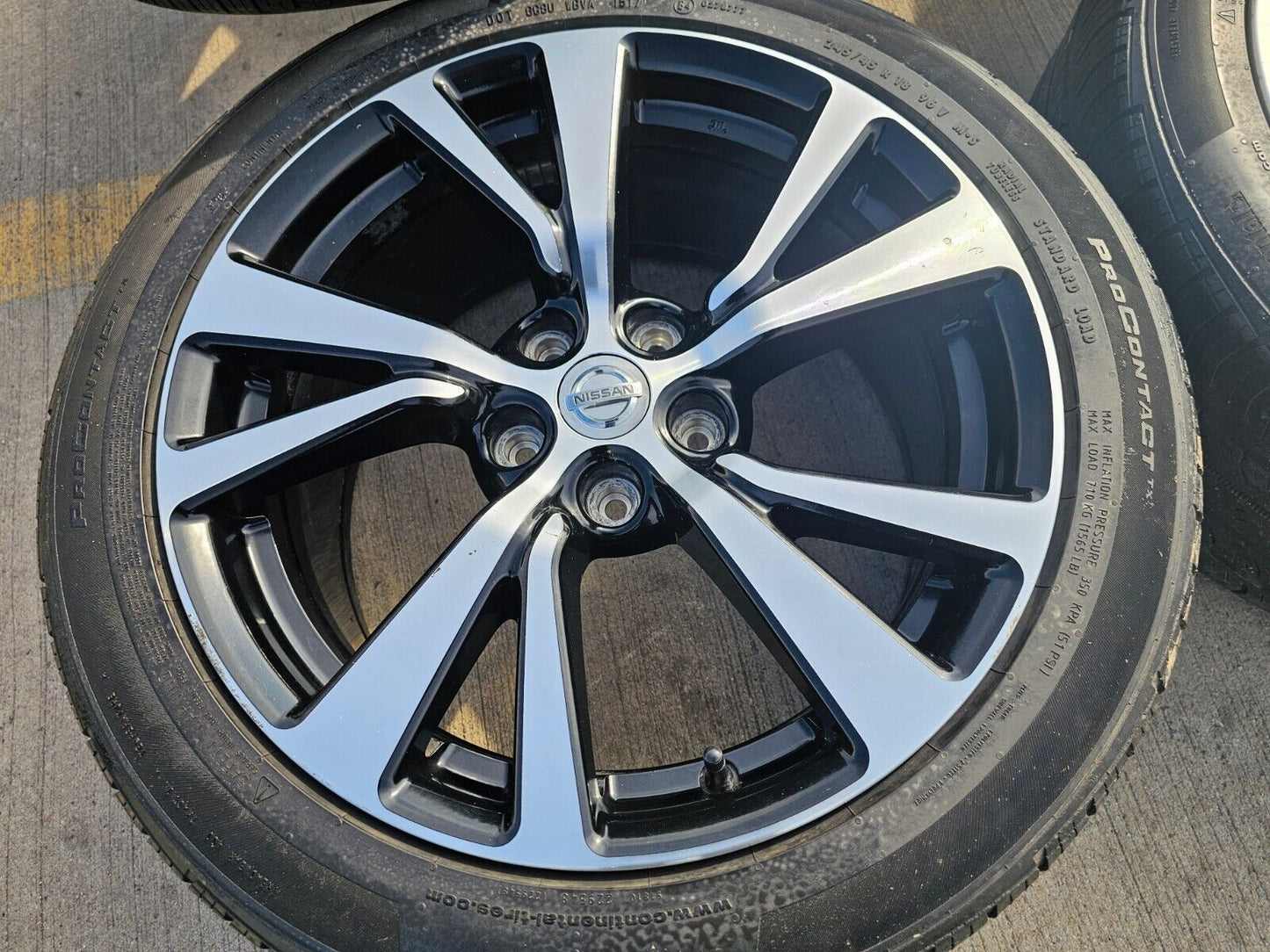 18" Nissan Altima Maxima Infiniti OEM 62721 wheels rims tires