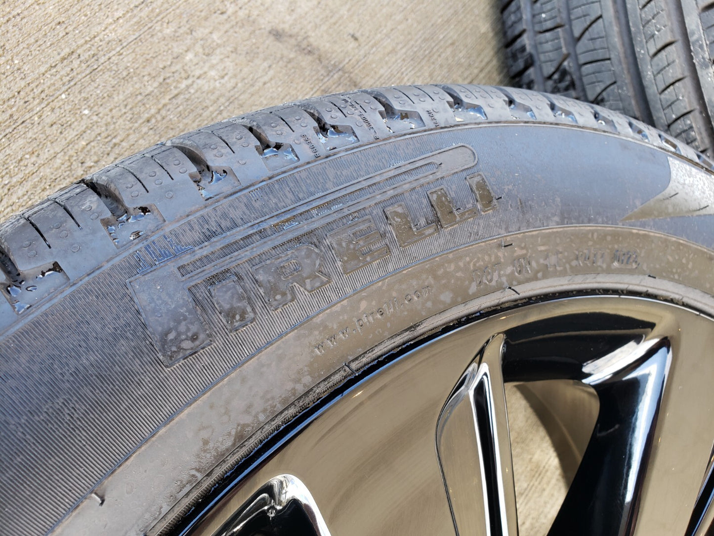 22" Lincoln Navigator OEM rims wheels Black Label 95384 10496 tires NEW