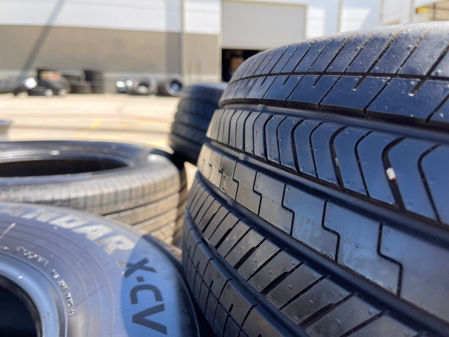 (4) 245/70/18 Yokohama Geolander X-CV tires NEW Sierra Tundra Silverado