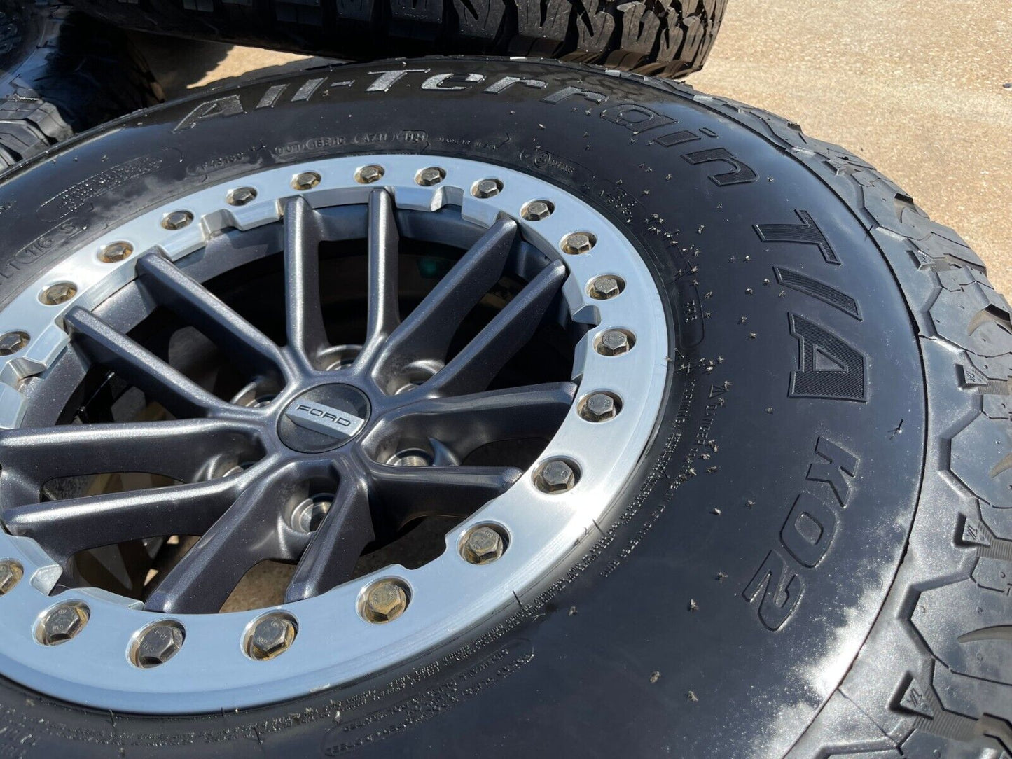 (5) 17" Ford F-150 Raptor OEM rims wheels TRUE BEADLOCK 96450 Expedition BFG 37"