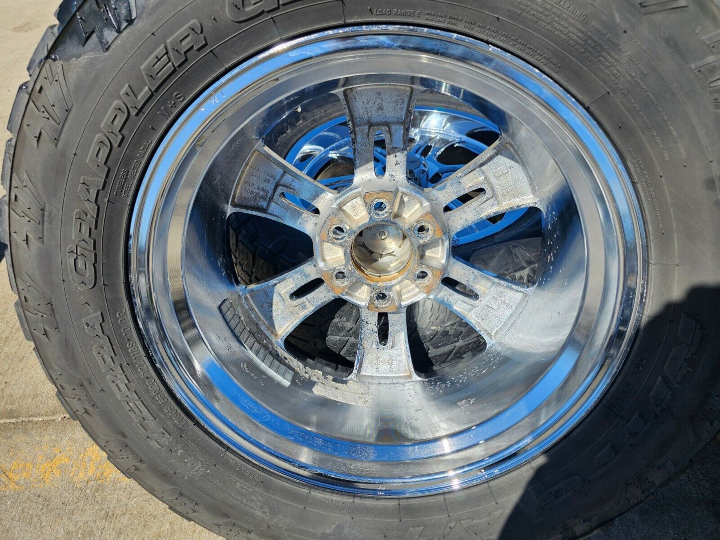 20x9 Caroll Shelby Ford F-150 Expedition OEM wheels rims tires 33" NITTO