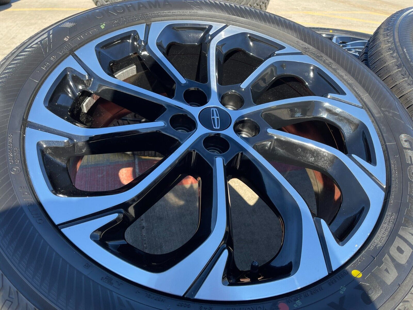 21" Lincoln Nautilus Black Label OEM rims wheels tires 2021 2022 2023 2024 2025