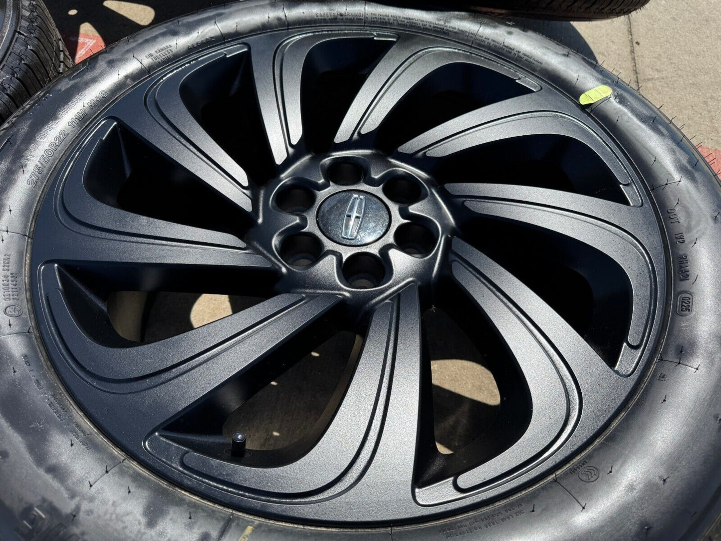 22" Lincoln Navigator OEM rims wheels Black Label 2023 2024 2025 10497 NEW