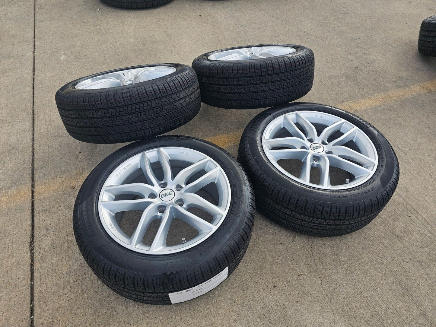 17x7.5 BBS OEM wheels rims tires Audi VW Mercedes wheels rims A4 A3 E 5x112 NEW