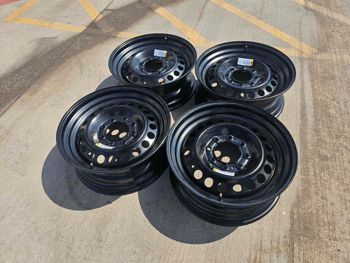 22" Chevy Silverado Transport Wheels GMC 2500 3500 OEM rims 2022 2023 2024 2025