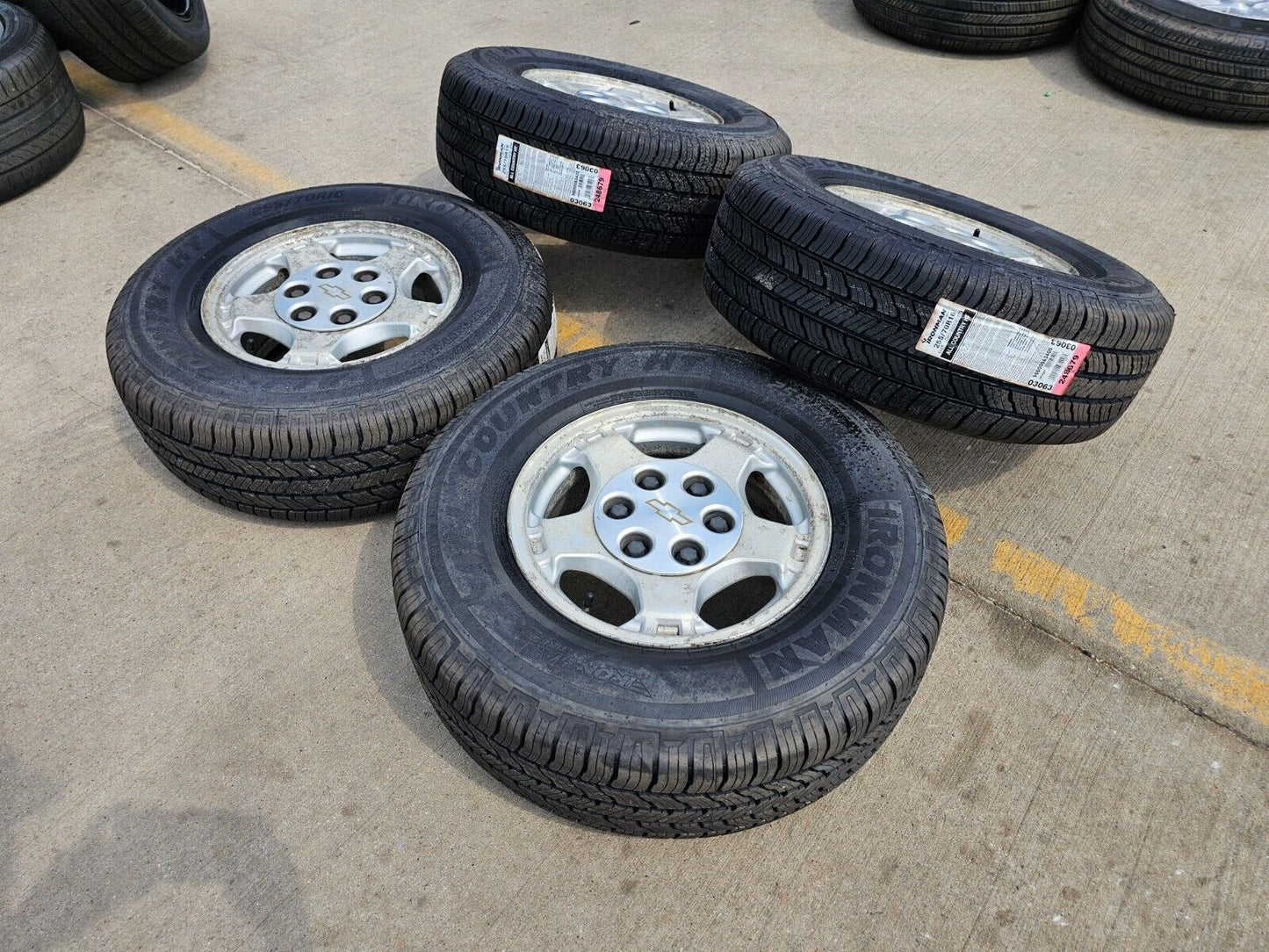 16" Chevy Silverado 1500 Tahoe OEM 5073 wheels rims 2002 2003 2004 2005 2006
