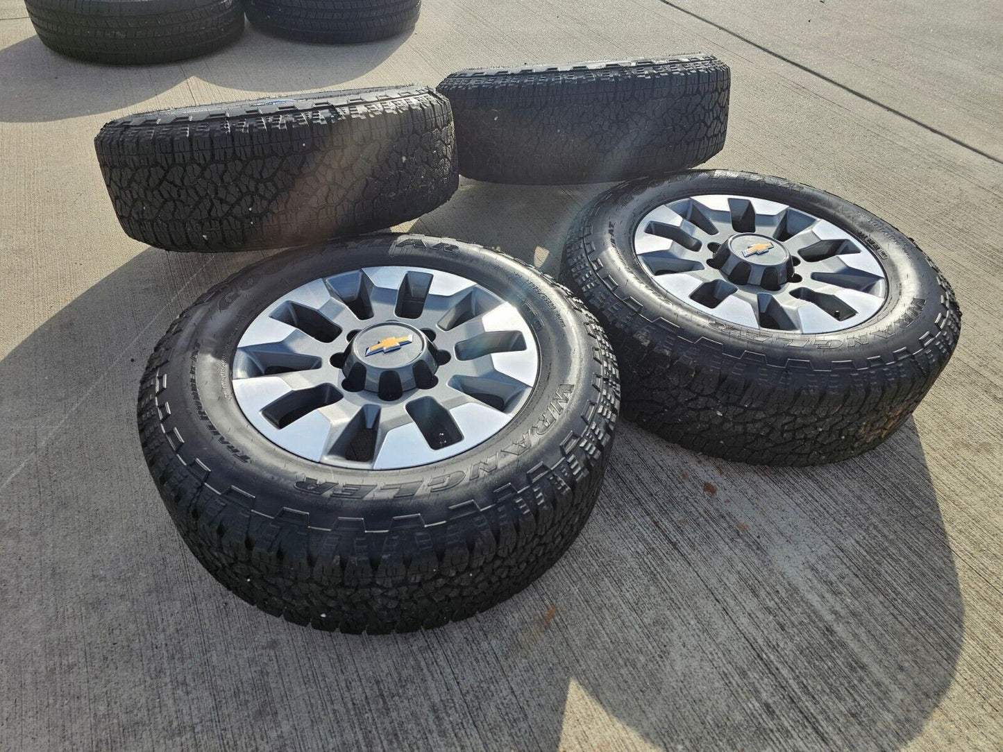 20" Chevy Silverado GMC Sierra AT4 2500 3500 OEM 5960 wheels rims 2024 2025 NEW
