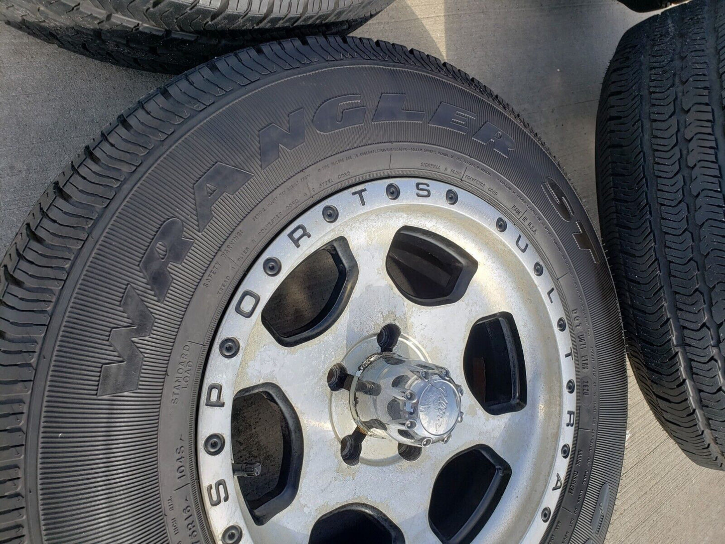 16x7 Ultra Motorsports Type 175 Jeep Wrangler wheels rims tires 5x5 5x127