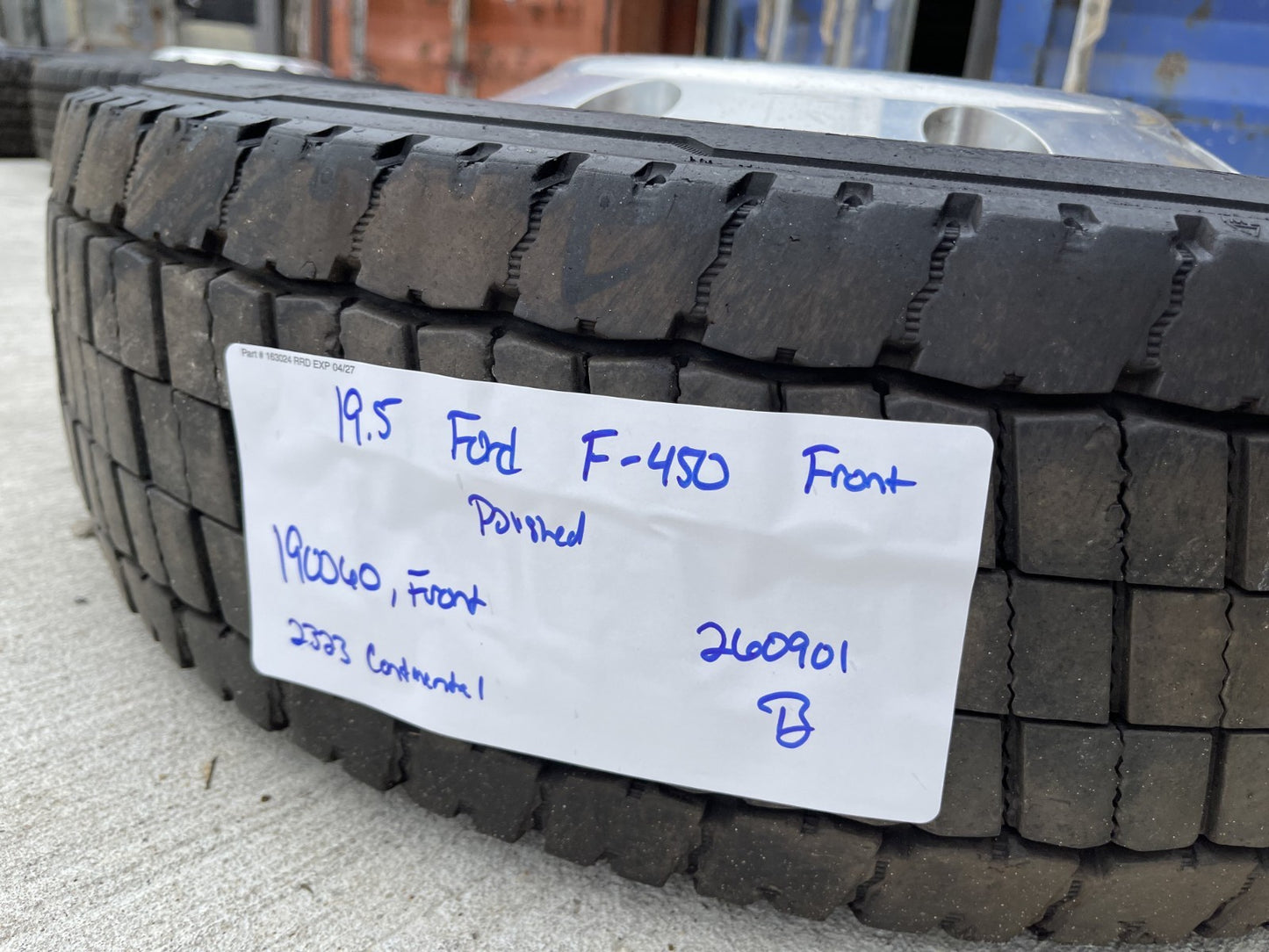19.5" Ford F-450 Dually F-550 rim wheel RAM OEM FRONT 10x225 2024 2025 2026