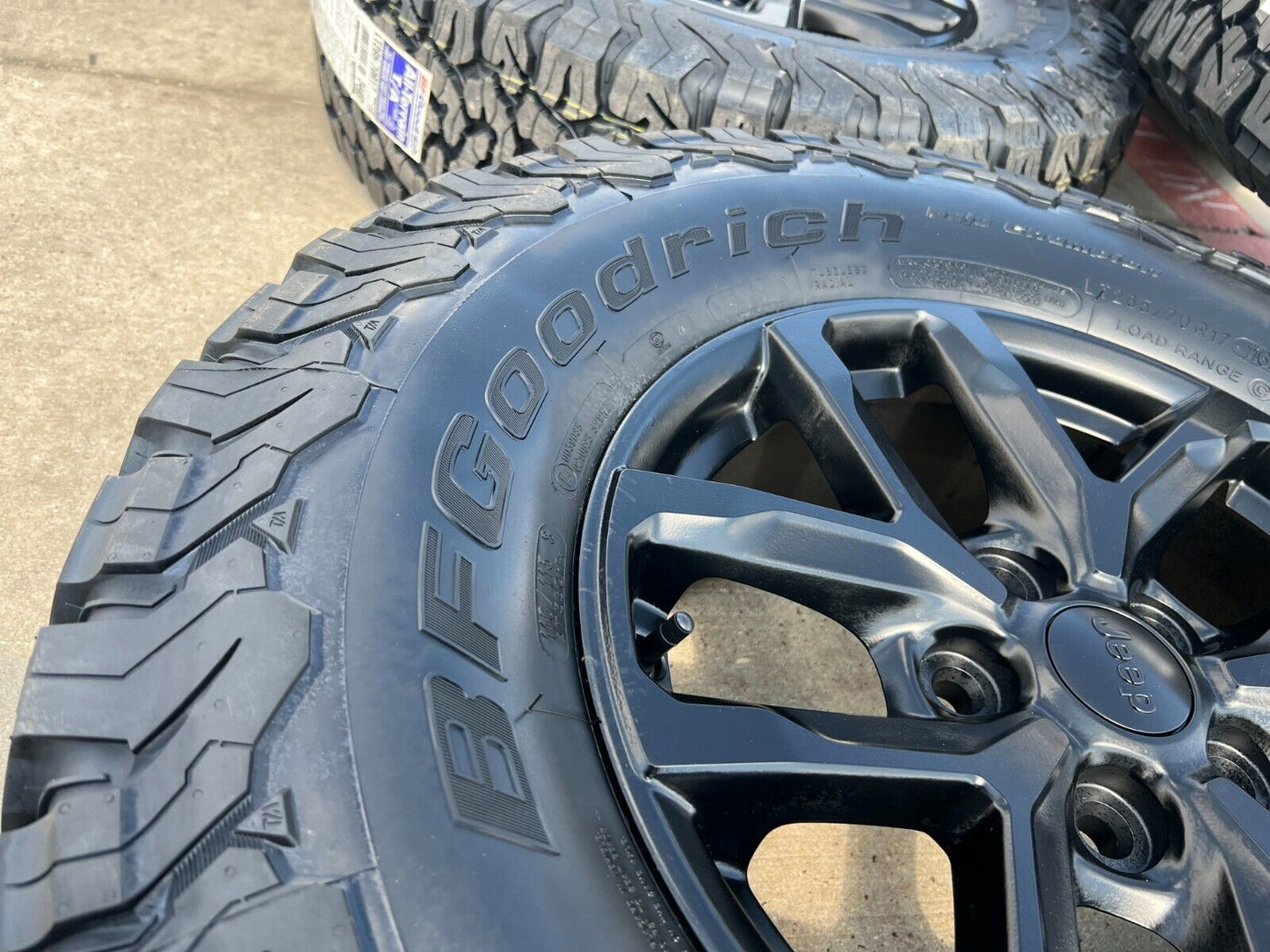 17" Jeep Wrangler Rubicon 392 OEM wheels rims tires Gladiator 2023 2024 BFG NEW