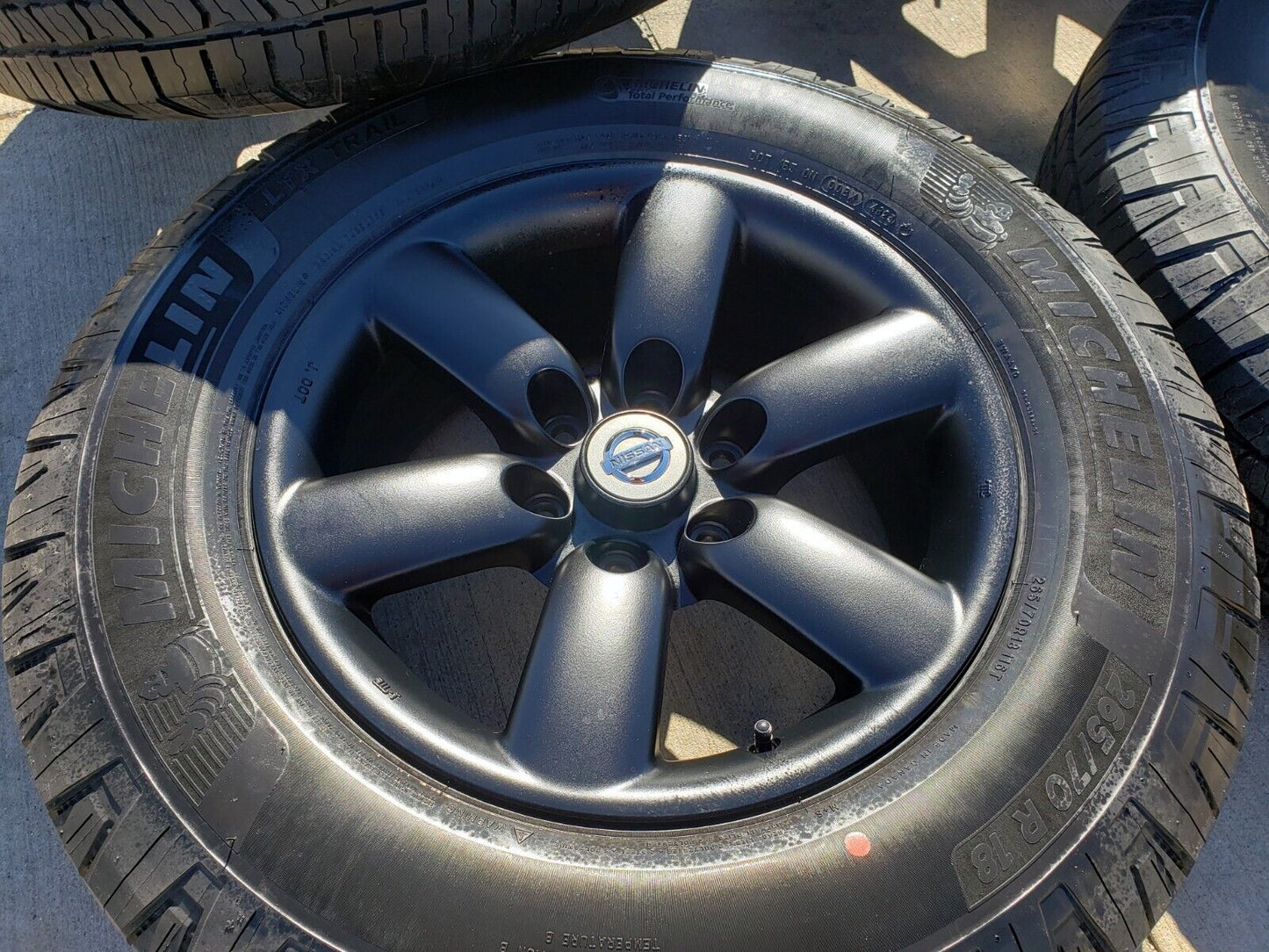 18" Nissan Titan Armada OEM black 62493 wheels rims 2015 2016 2023 2024 NEW