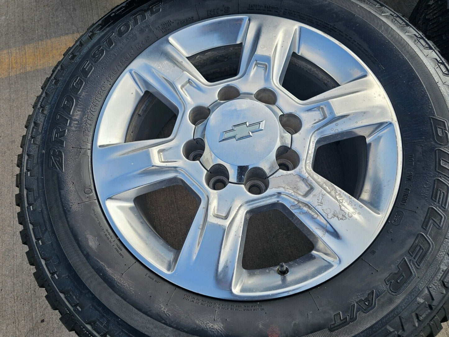 20" Chevy Silverado GMC 2500 OEM 5803 wheels rims tires