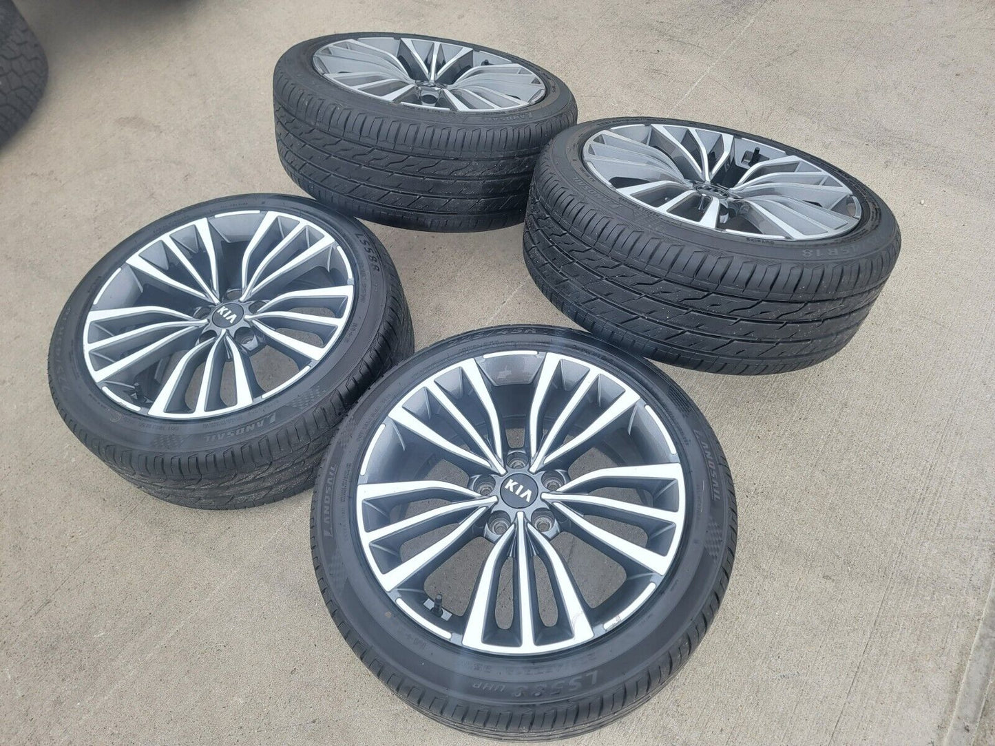 18" Kia Stinger Optima K5 Forte OEM 74773 wheels rims tires