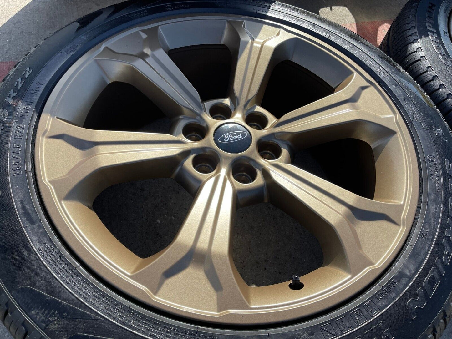 22" Ford Expedition F-150 BRONZE OEM 10443 rims wheels 2022 2023 2024 2025 NEW