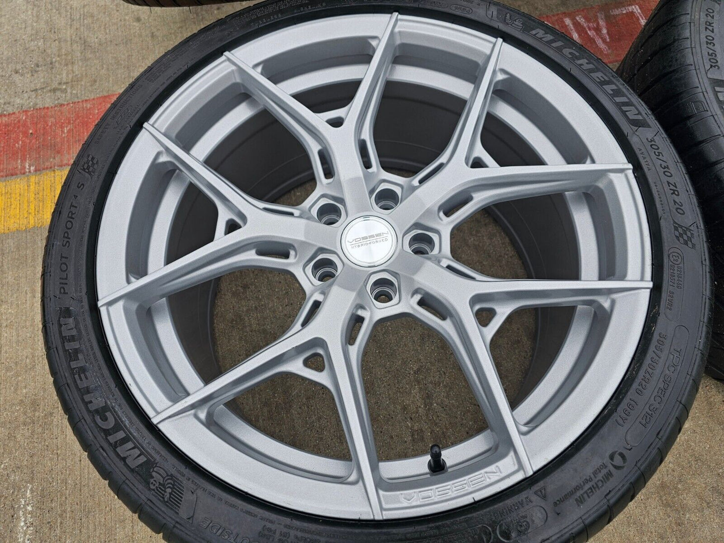 19" + 20" VOSSEN HF-5 Chevy Corvette C8 OEM wheels rims tires NEW