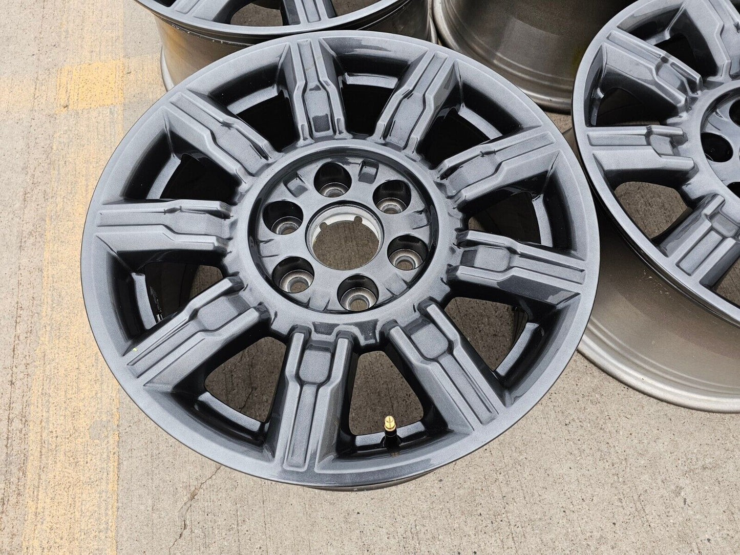 18" GMC Sierra AT4X Chevy Silverado OEM wheels rims 2024 2025 NEW