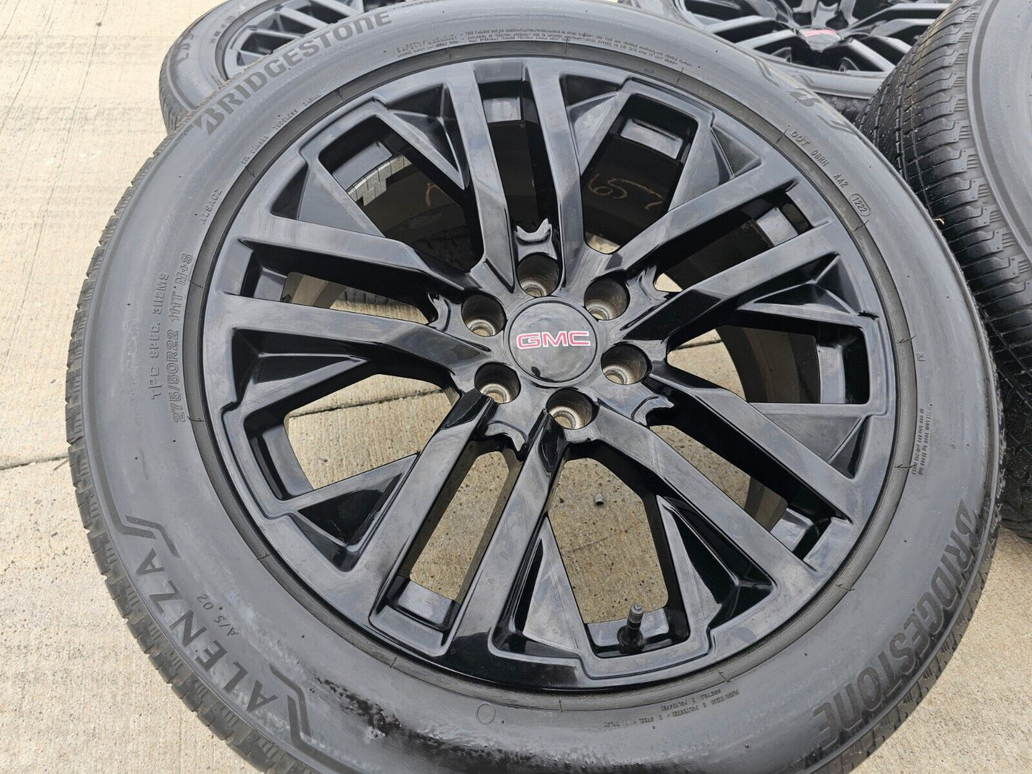 22" Chevy Silverado GMC OEM black Yukon Tahoe 5903 wheels rims 2022 2023 2024