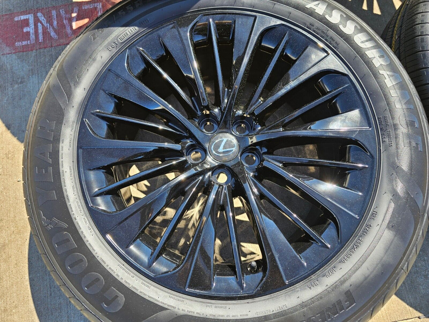 20" Lexus TX350 OEM wheels rims 74370 LC500 LS500 LS500H 2022 2023 2024 2025 NEW