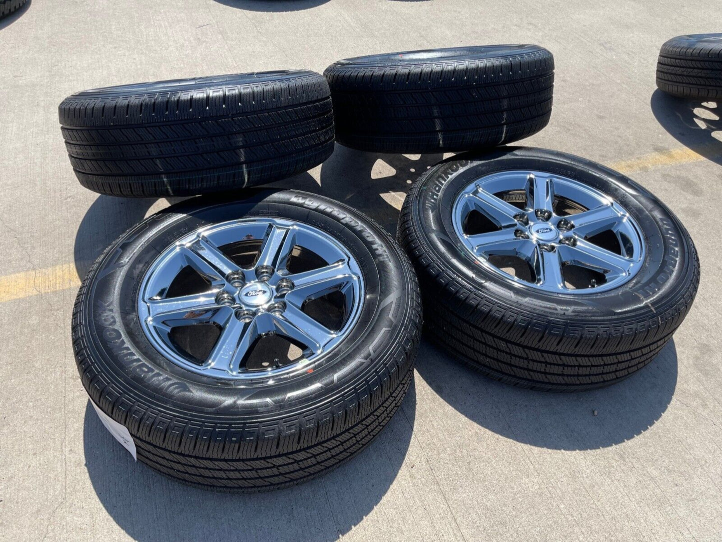 18" Ford F-150 Expedition OEM chrome rims wheels tires 2024 2025 NEW