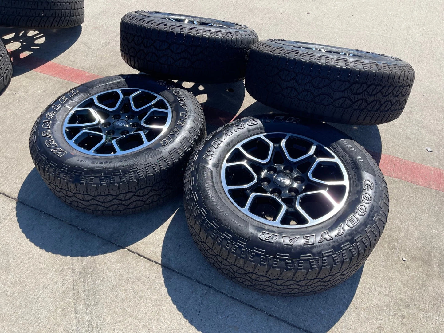 18" Ford F-150 OEM rims wheels 95049 10340 Expedition 2022 2023 2024 2025 2026