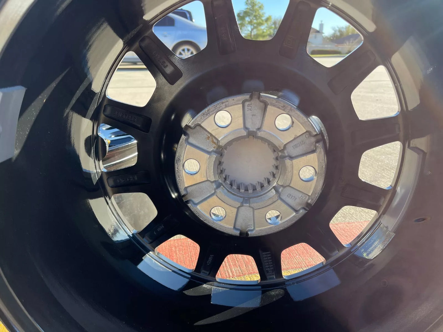(4) 18" AEV SALTA GMC Sierra AT4X Chevy Silverado OEM rims wheels 2024 2025 2026