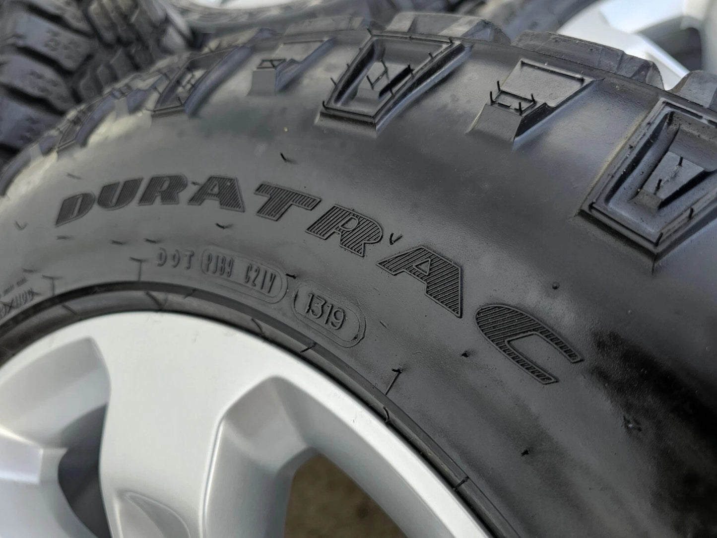 18" Dodge Ram 1500 OEM wheels rims 2672 tires DURATRAC
