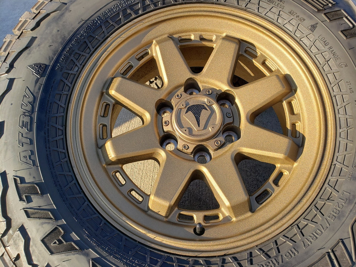 17" Toyota Tacoma 4Runner TRD OEM wheels rims FJ BRONZE tires 2022 2023 2024 33"