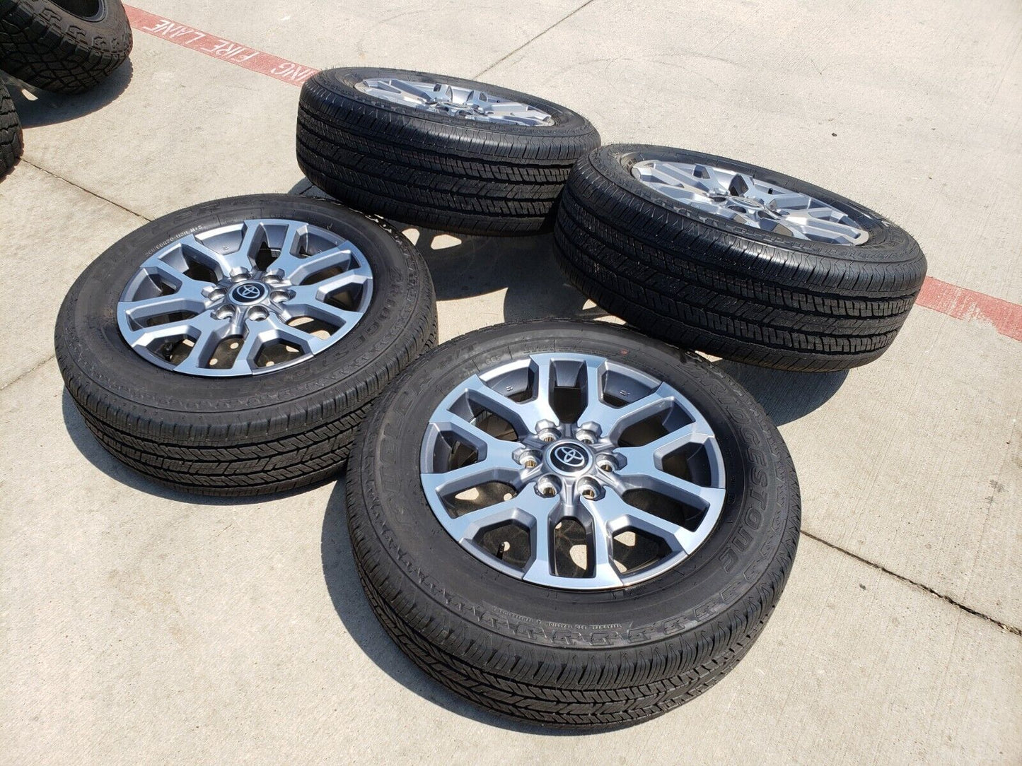 20" Toyota Tundra TSS TRD OEM wheels rims 95359 Sequoia 2023 2024 2025 NEW