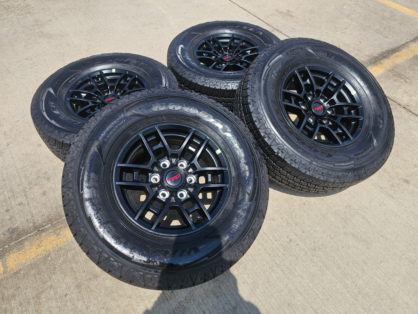 16" Toyota Tacoma TRD wheels rims tires 75258 OEM 4Runner FJ Cruiser