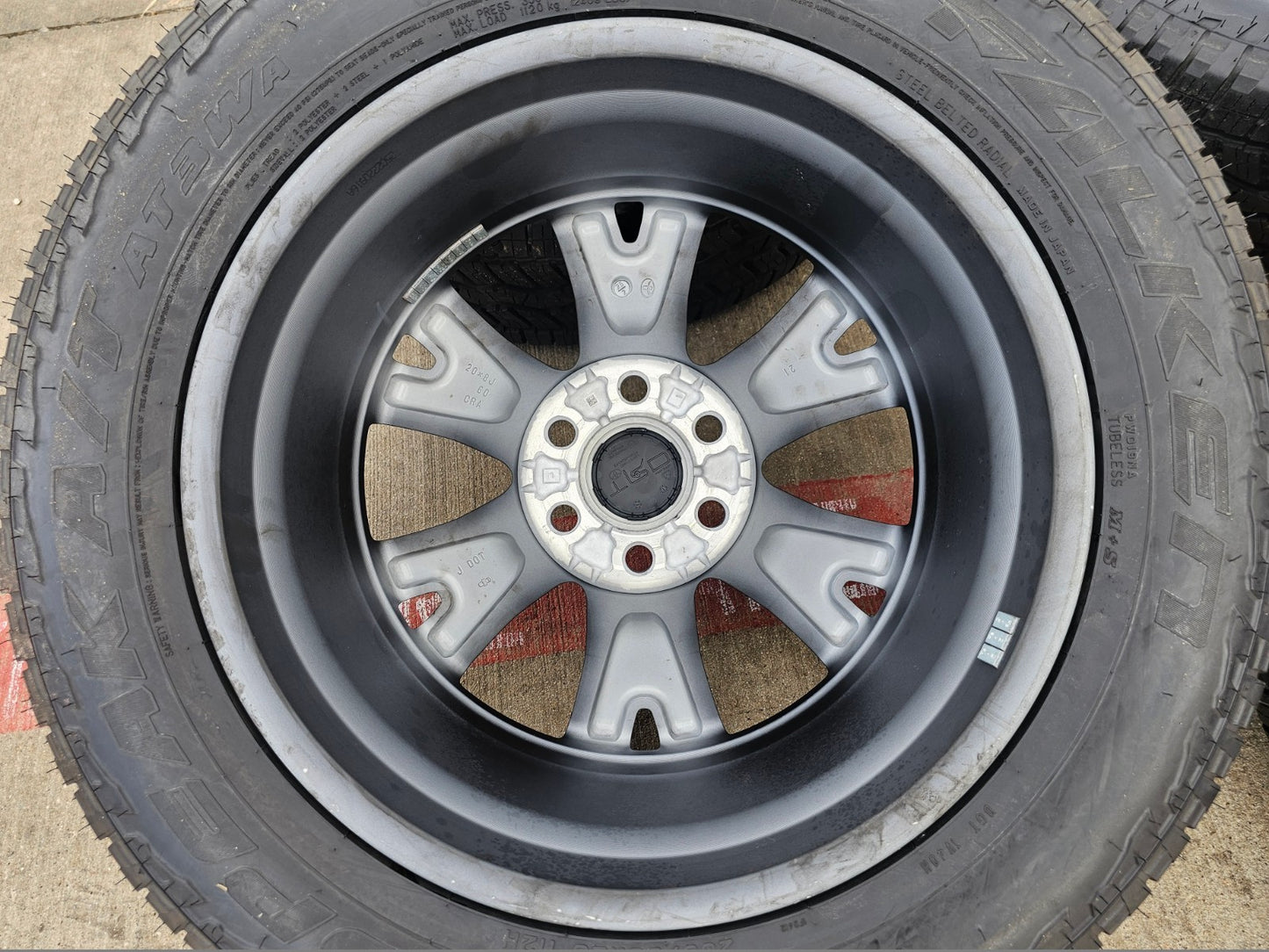 20" Toyota 4Runner TRD OEM gray wheels rims Tundra Sequoia 2025 2026 NEW A/T3
