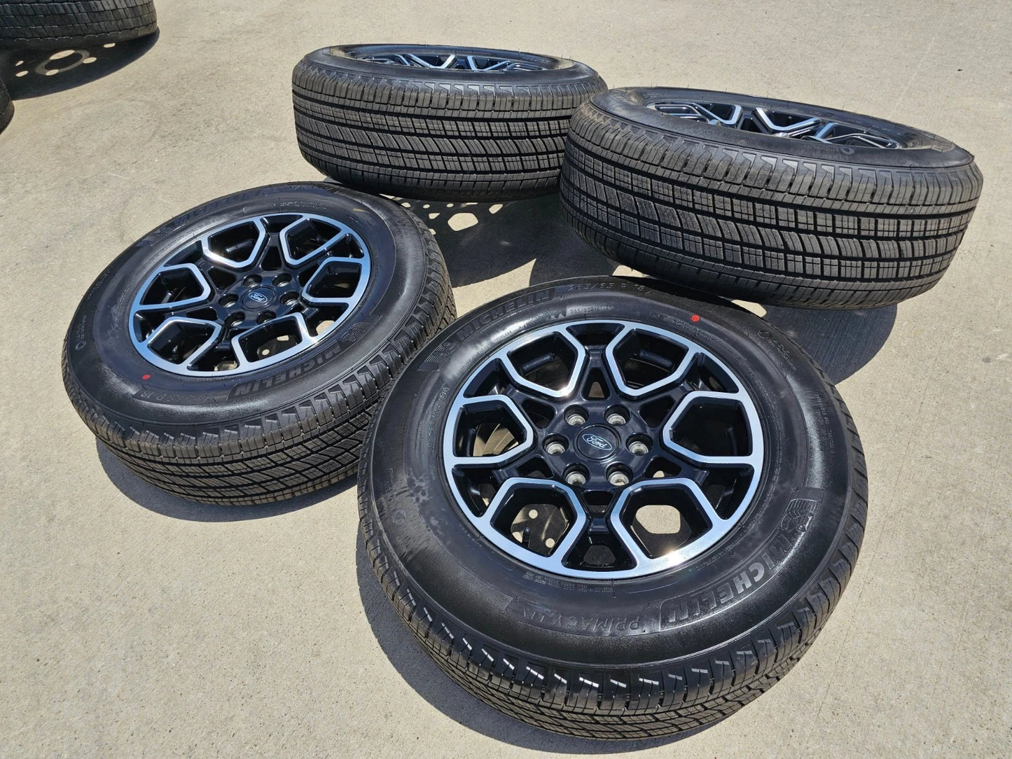 18" Ford F-150 OEM rims wheels 95049 10340 Expedition 2025 2026 NEW MICHELIN
