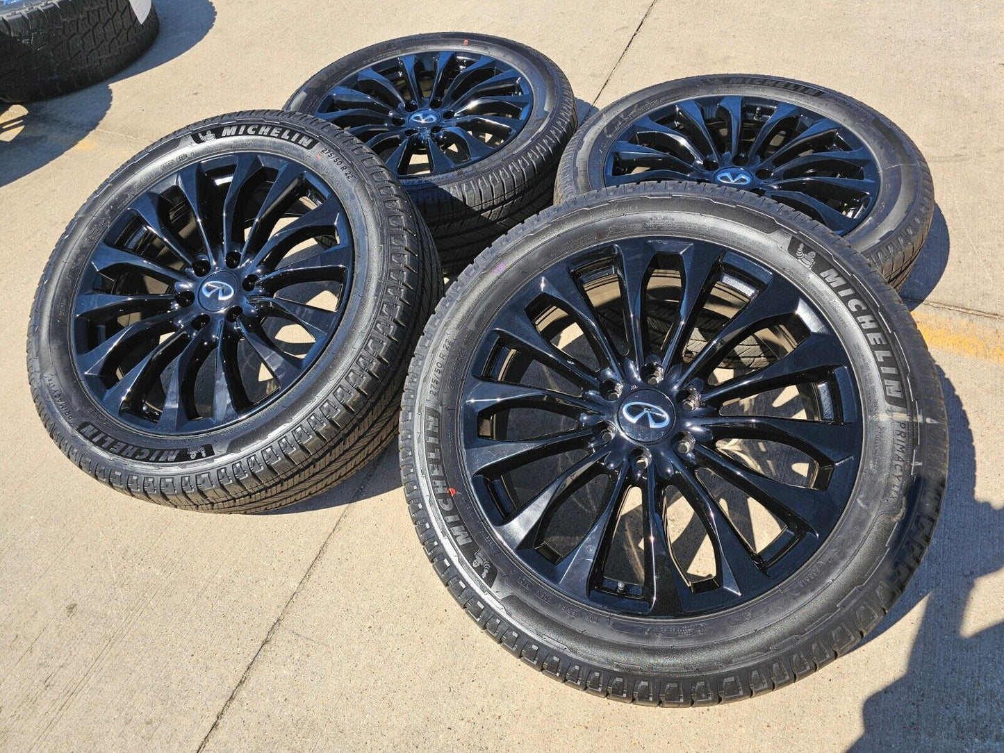 22" Infiniti QX80 QX56 OEM wheels rims 62799 73770 Nissan Titan Armada NEW
