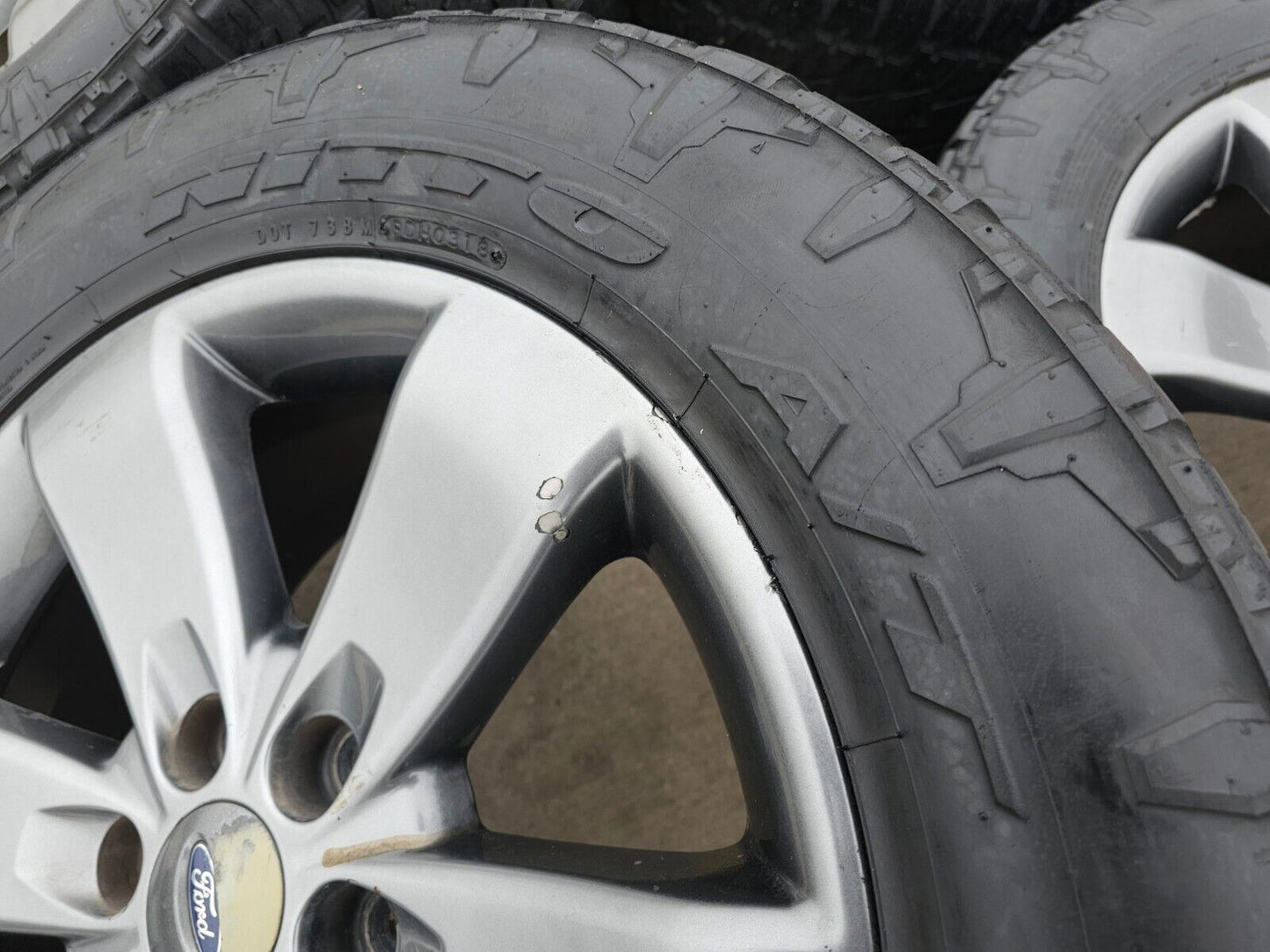 20" Ford Expedition F-150 OEM gray wheels rims 3833 3896 tires NITTO