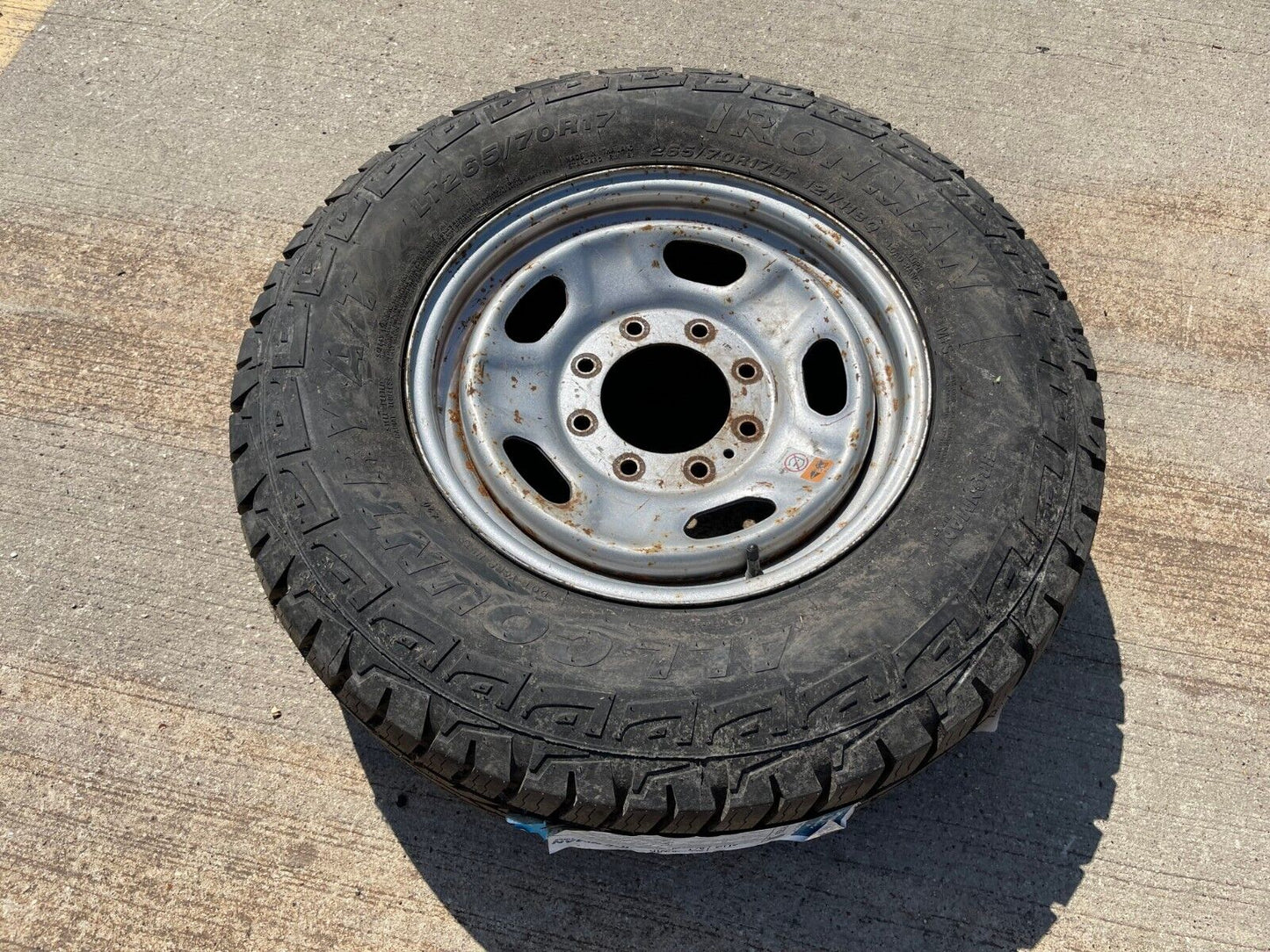 17" Ford F-250 F-350 OEM 3828 wheel rim 2020 2021 2022 2023 2024 2025 IRONMAN