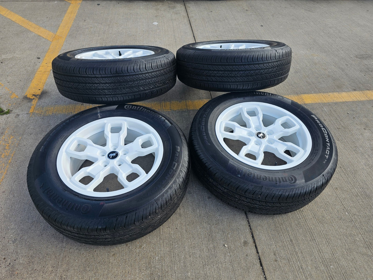 17" Ford Bronco Sport rims wheels HERITAGE 95019 10325 OEM factory NEW