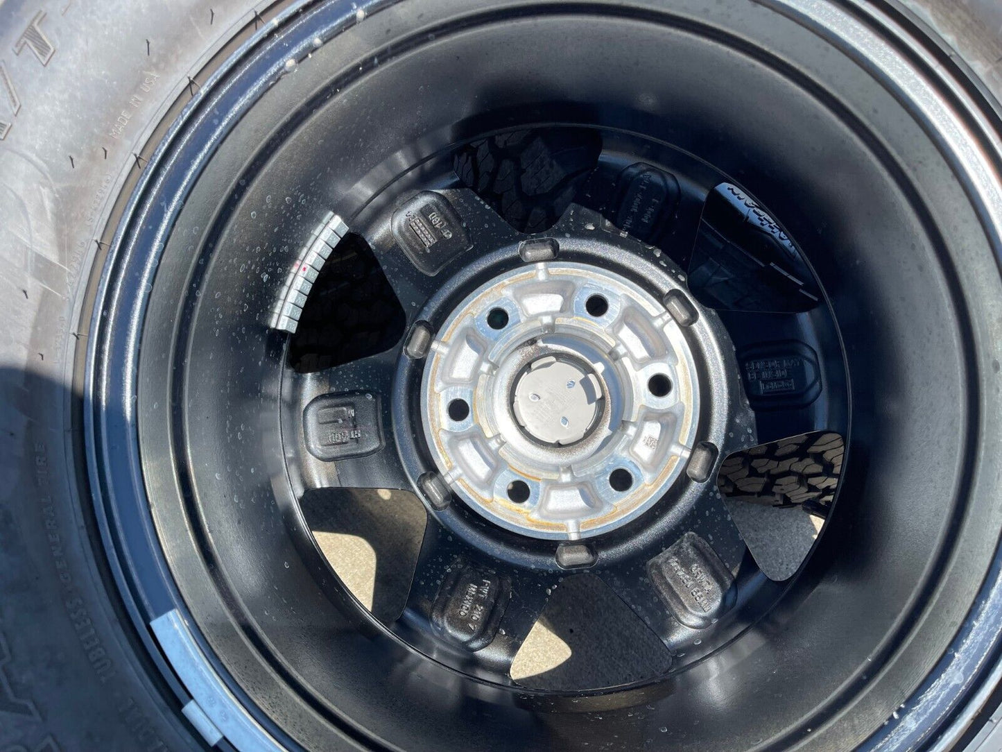 17" Ford Bronco wheels rims 95292 10383 SASQUATCH Ranger 2022 2023 2024 2025 NEW