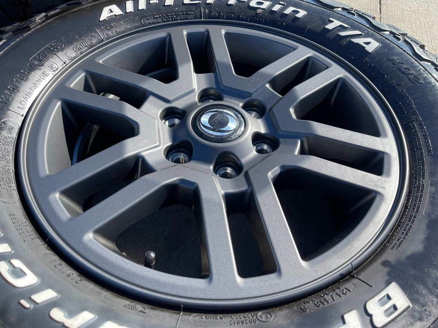 17" INEOS Grenadier OEM wheels rims tires 2023 2024 2025 2026 NEW BFG