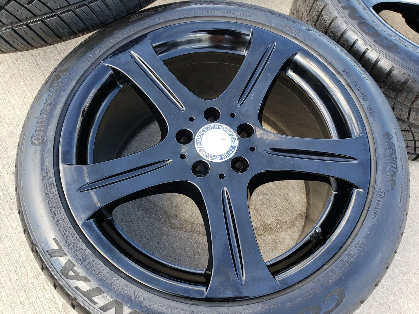 18" Mercedes CLS 550 C E S Class OEM 65371 65372 wheels rims tires