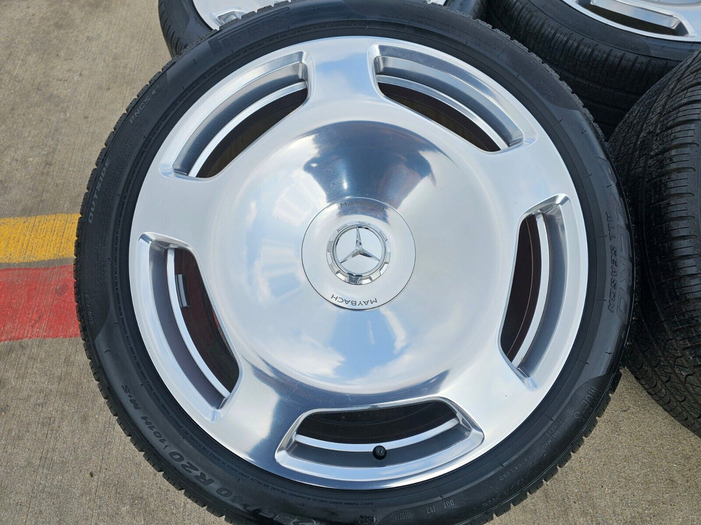 20" Mercedes MAYBACH S550 S600 S65 S63 OEM wheels rims 2023 2024 2025 NEW