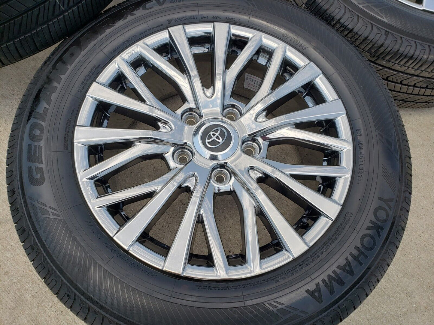 20" Lexus LX570 Toyota Land Cruiser OEM 74340 wheels rims 5x150 NEW