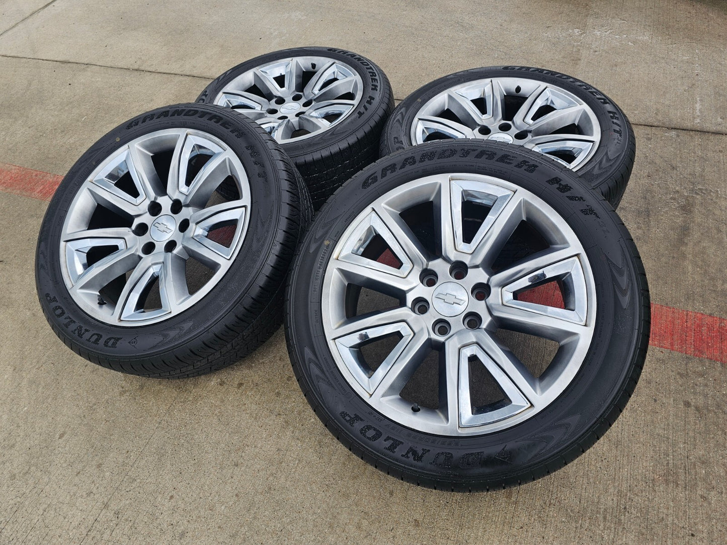 22" Chevy Tahoe Silverado Suburban LTZ chrome 5696 OEM wheels rims