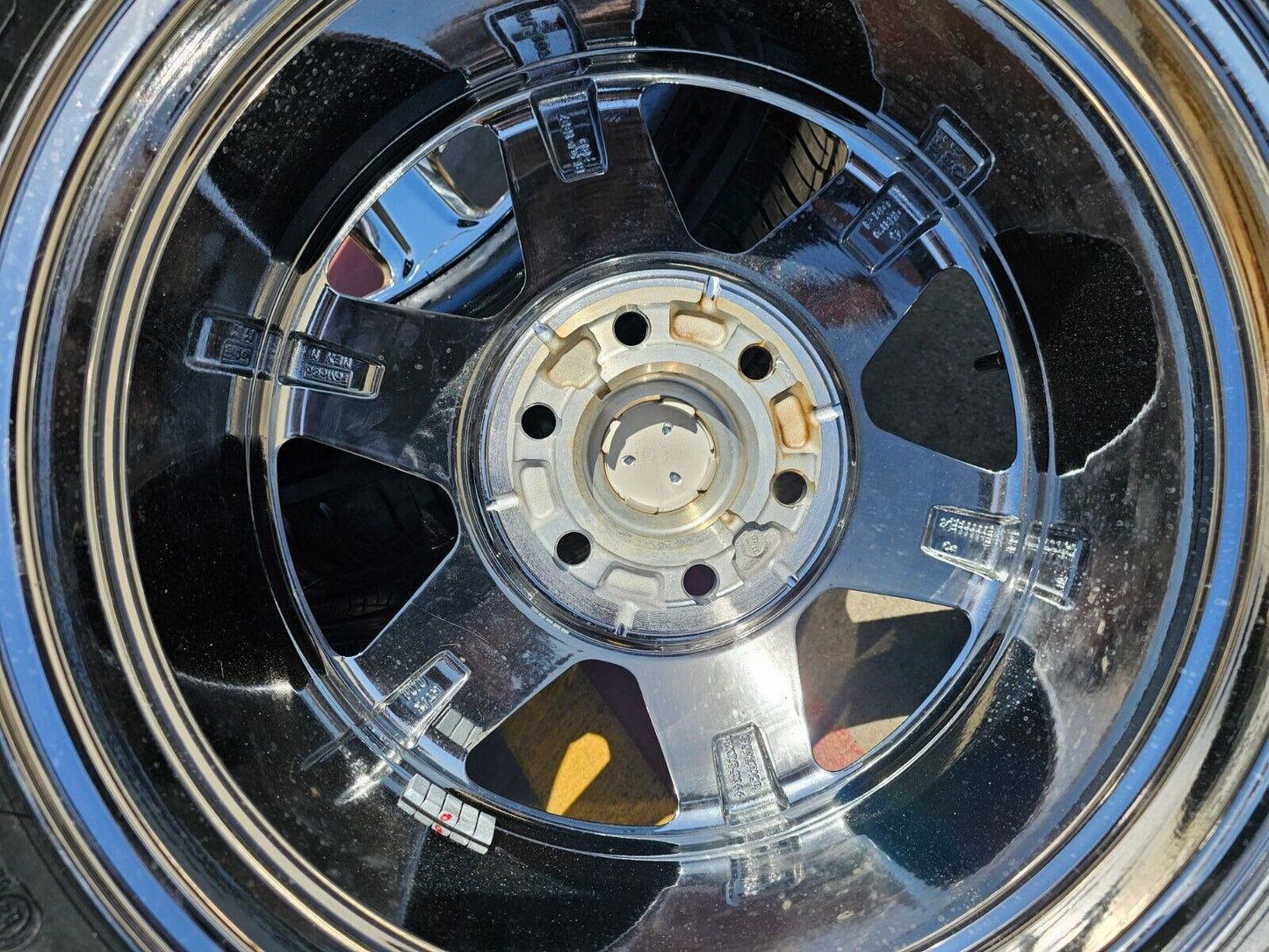 18" Ford F-150 Expedition OEM chrome rims wheels tires MICEHLIN 2024 2025 NEW