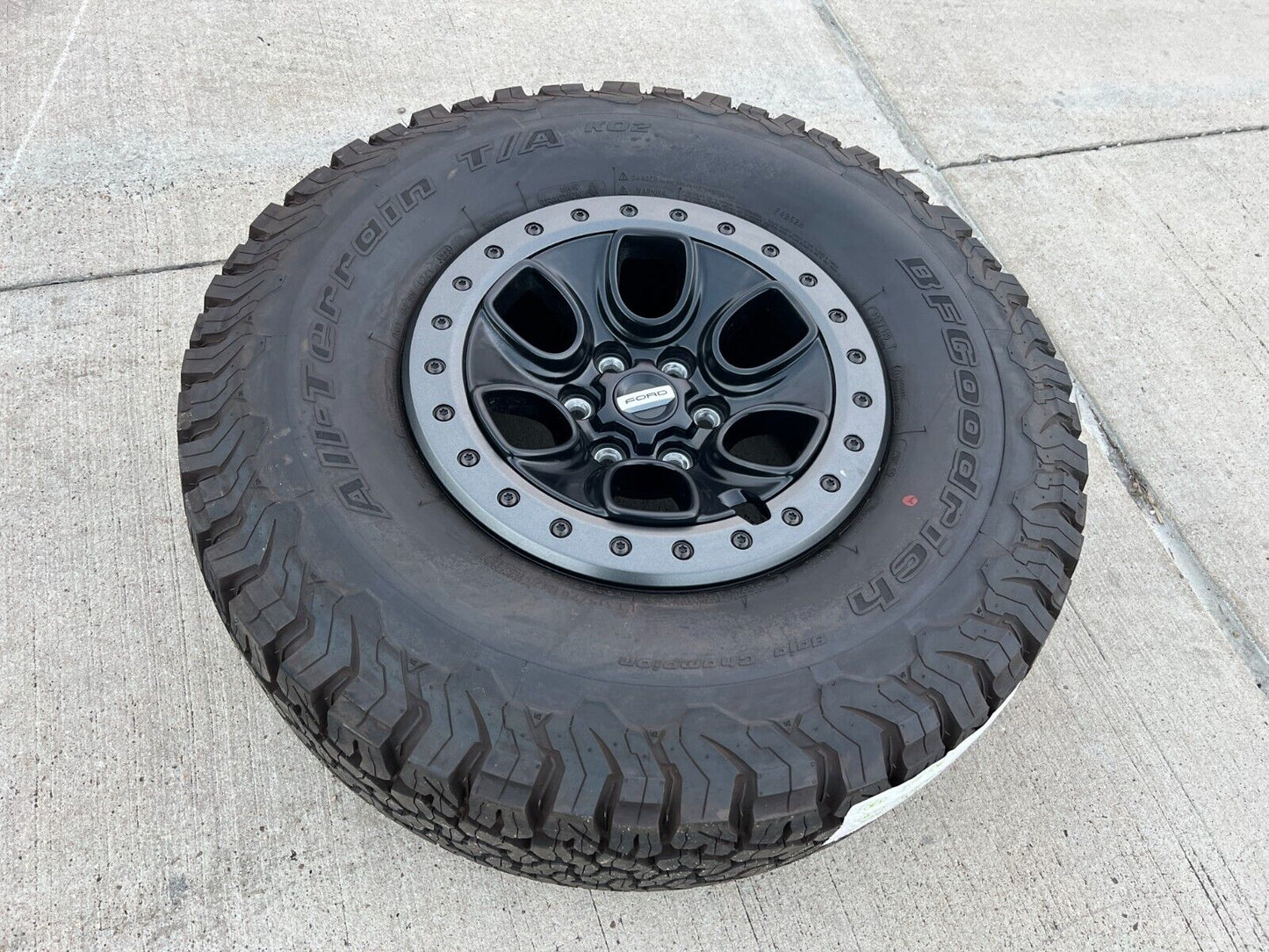 17" Ford F-150 Raptor OEM BEADLOCK 10459 95210 rim wheel BFG 2022 2023 2024 NEW