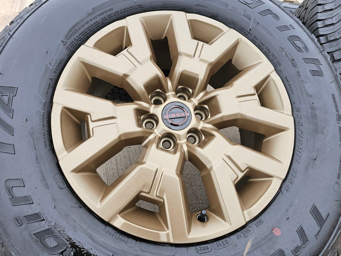 17" Nissan Frontier OEM BRONZE Desert Runner 62832 wheels rims 2024 2025 NEW