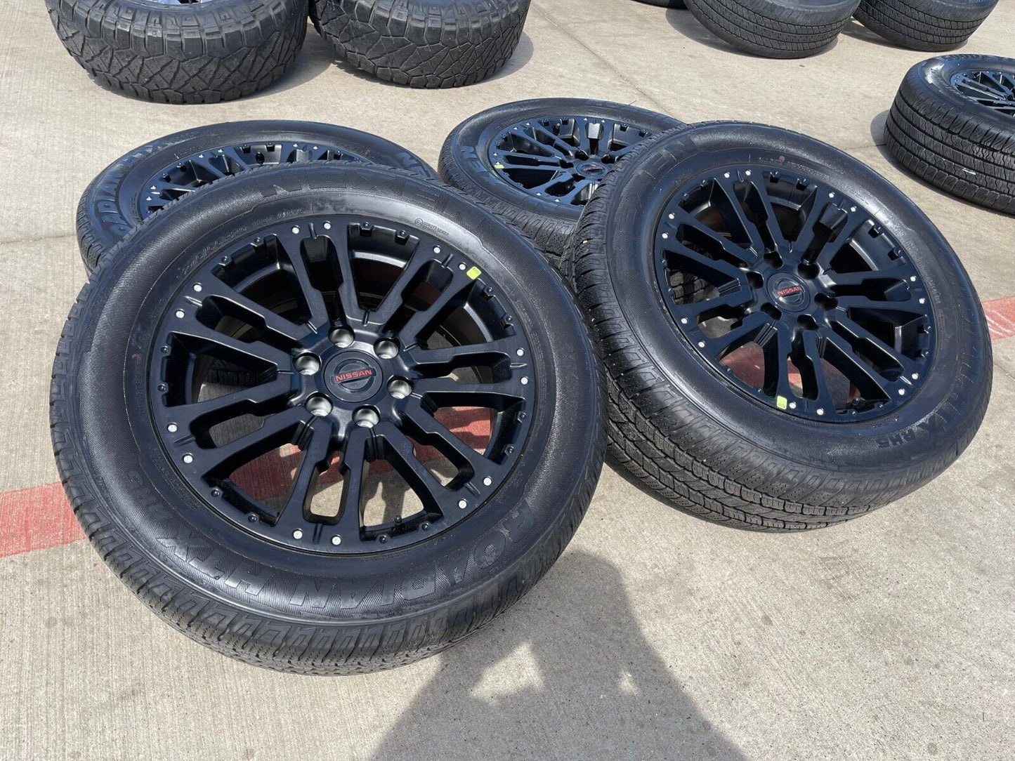 20" Nissan Titan Armada OEM 62754 wheels rims 2020 2021 2022 2023 2024 2025